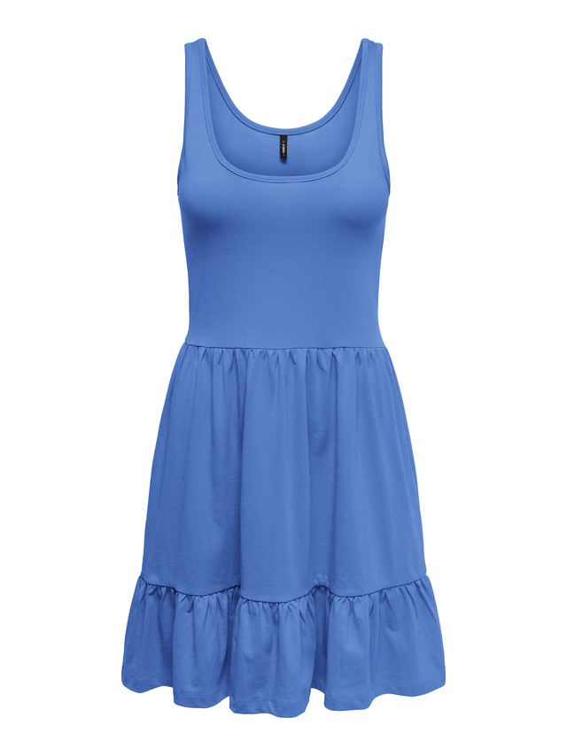 ONLY Minikleid »ONLBLOOM S/L SHORT DRESS JRS« Baumwolle, regular fit