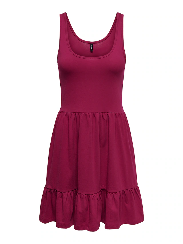 ONLY Minikleid »ONLBLOOM S/L SHORT DRESS JRS« Baumwolle, regular fit