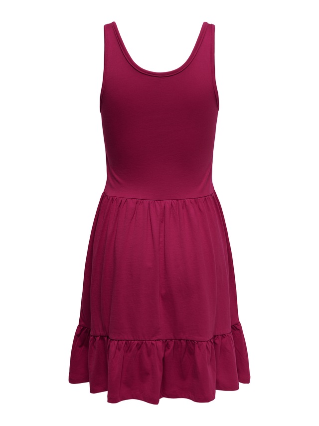 ONLY Minikleid »ONLBLOOM S/L SHORT DRESS JRS« Baumwolle, regular fit