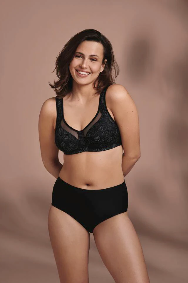 Anita since 1886 Bügelloser BH »Clara Art« mit Formblende, dreigeteilte Cups, mit Komfortträger, feminin, bequem