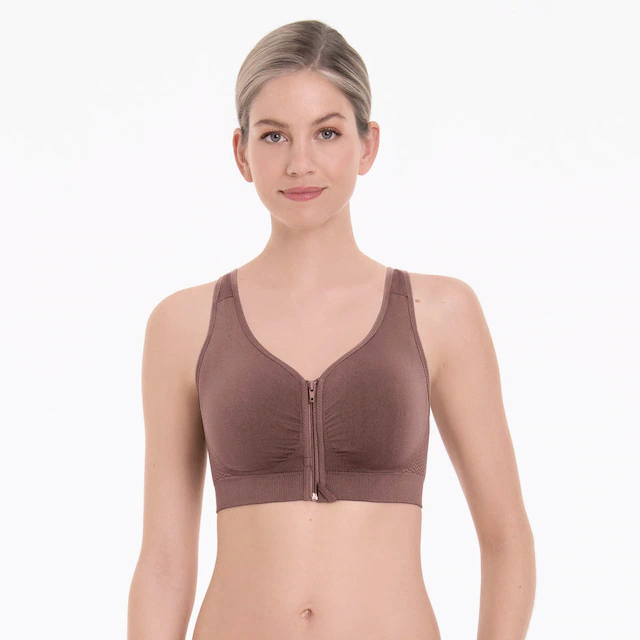 Anita since 1886 Soft-BH herausnehmbare Cups, mit Reißverschluss, breite Träger, ohne Bügel