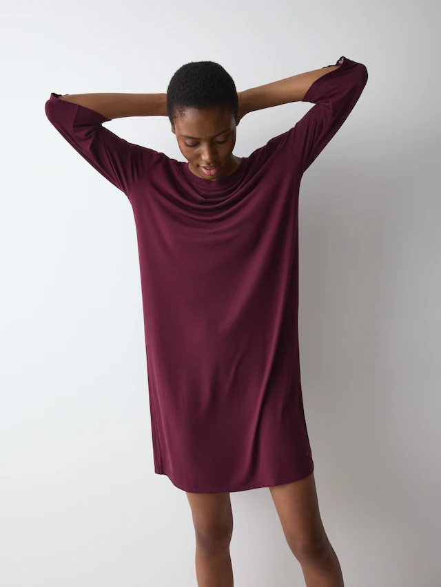 Triumph Nachthemd »Amourette NDK LSL« seidig - weich mit Stretch