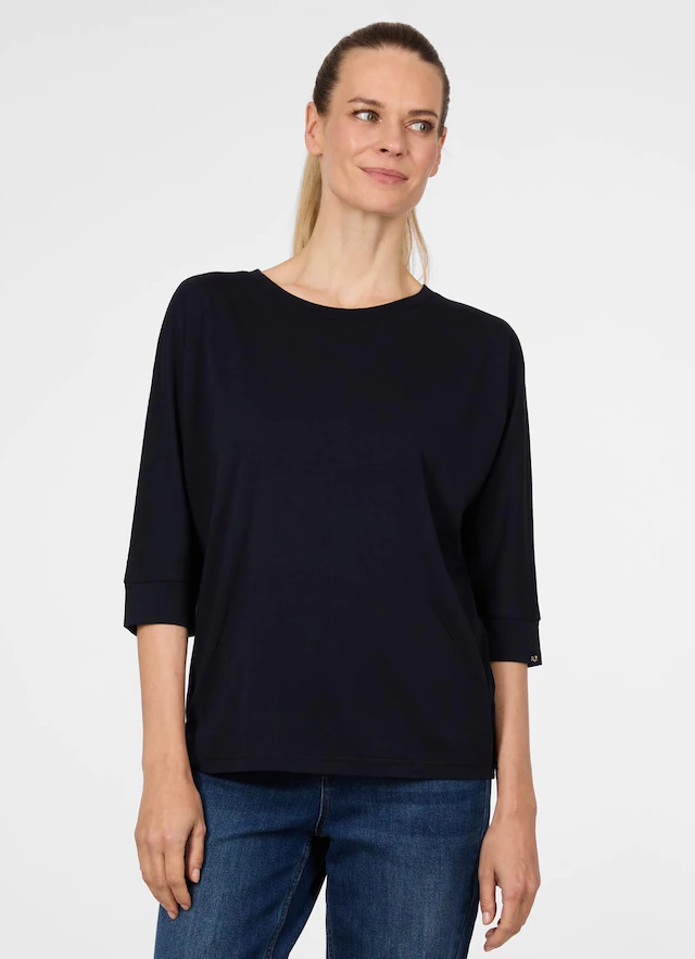 Ragwear 3/4-Arm-Shirt »SHIMONA« mit Rundhalsausschnitt, ohne Verschluss, aus Baumwollmischung