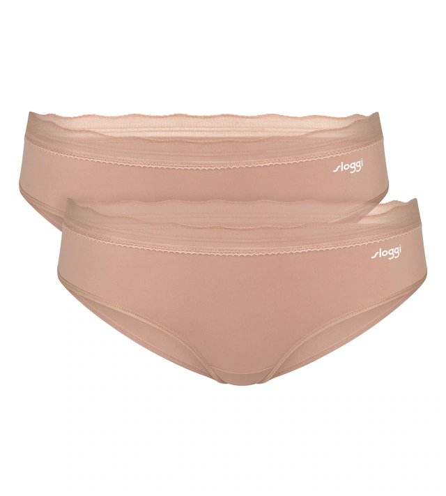 sloggi Hipster »GO Blush Hipster 2P« mit Spitzendetails