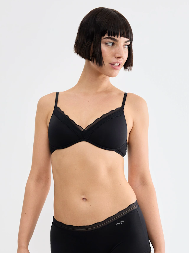 sloggi Push-up-BH »GO Blush PU Bra« mit Spitzendetails