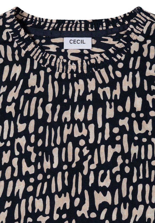 Cecil Langarmbluse mit grafischem Muster