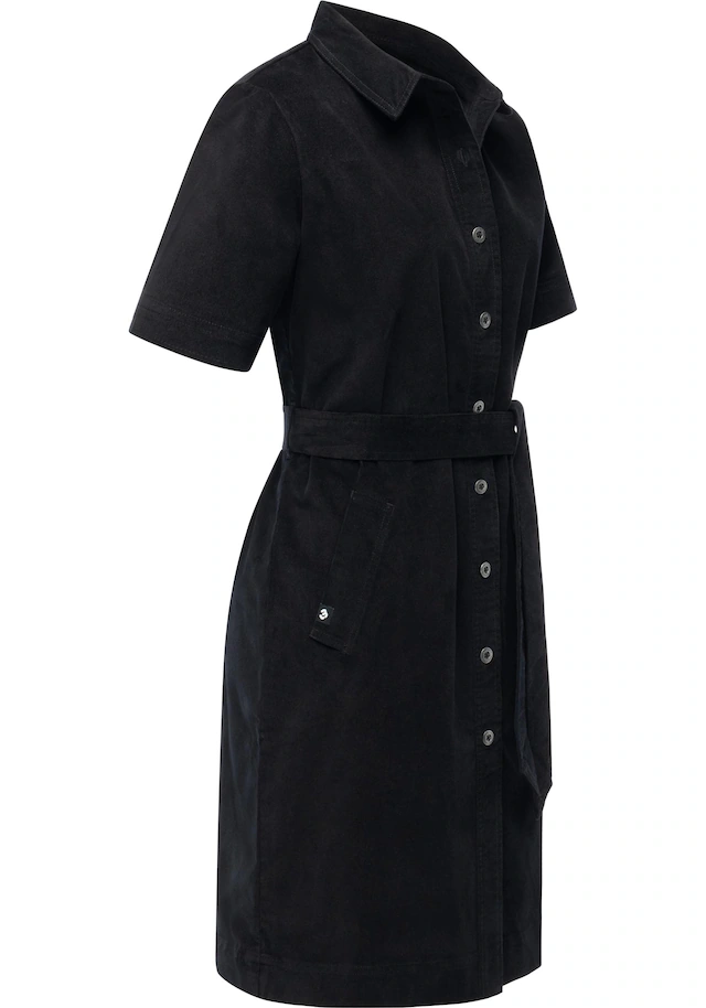 Ragwear Cordkleid »Rozyna Cordy YOUMODO« Eingrifftaschen Kurzärmliges Kordkleid mit Hemdkragen
