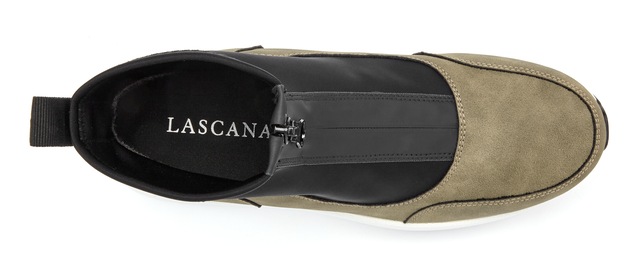 LASCANA Stiefelette »Sneaker, Keilstiefelette, Freizeitschuh« NEU mit innenliegendem Keilabsatz und Frontreißverschluss VEGAN