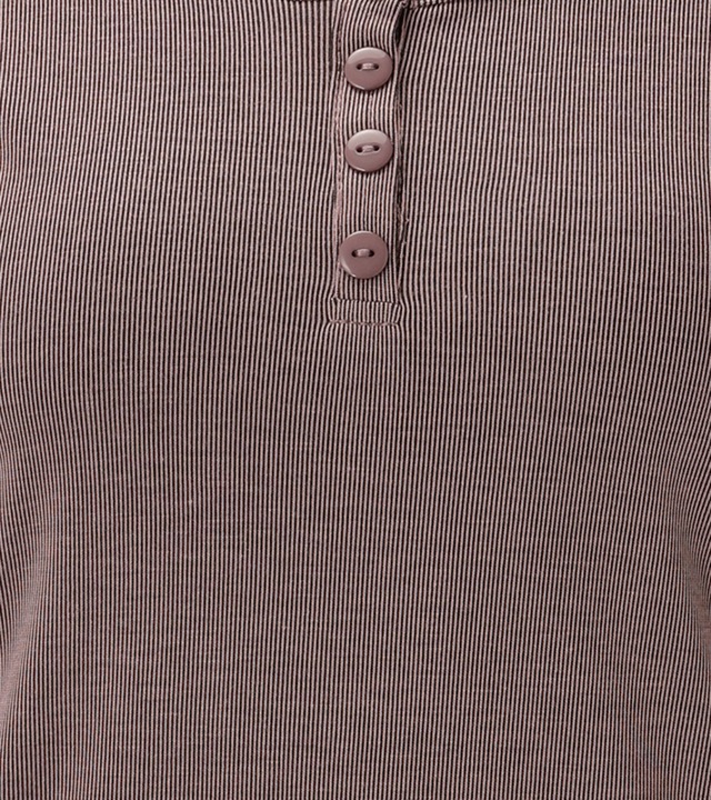 Aniston CASUAL Langarmshirt mit gewellter Spitze am Rundhals-Ausschnitt - NEUE KOLLEKTION