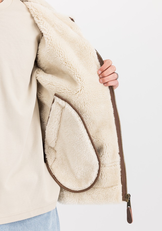 Alpha Industries Lederimitatjacke »B-3 Faux Leather« Kunstfaser, regular fit