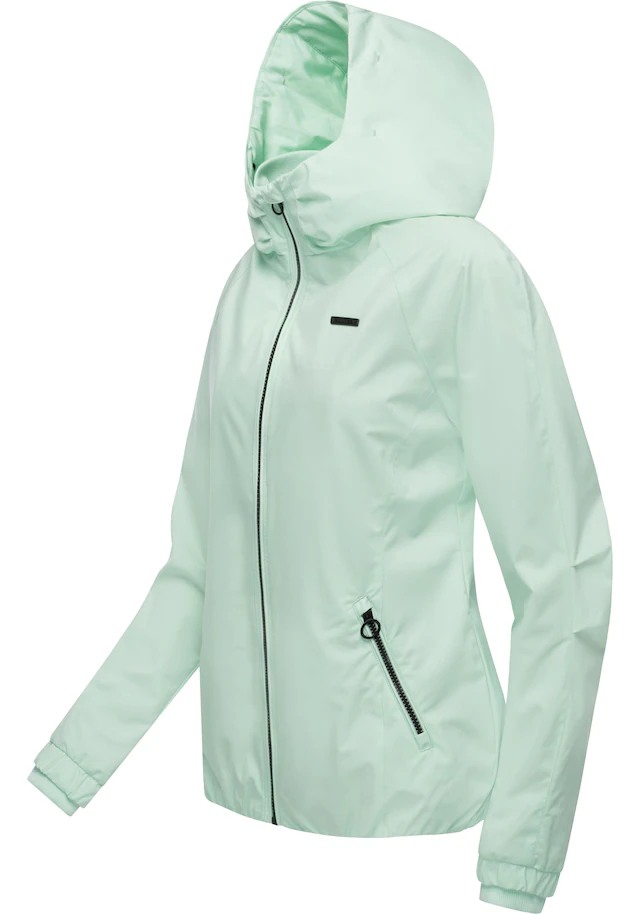 Ragwear Funktionsjacke »Dizzie B YOUMODO« mit Kapuze Wasserdichte und atmungsaktive Übergangsjacke