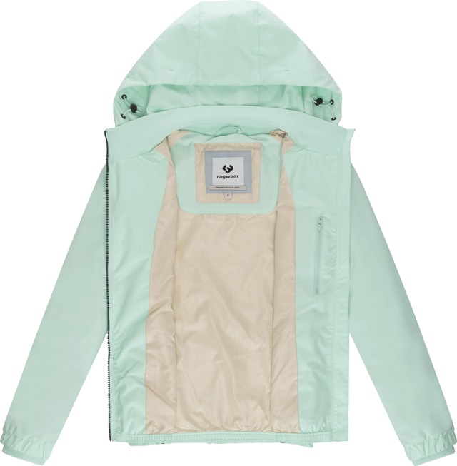 Ragwear Funktionsjacke »Dizzie B YOUMODO« mit Kapuze Wasserdichte und atmungsaktive Übergangsjacke
