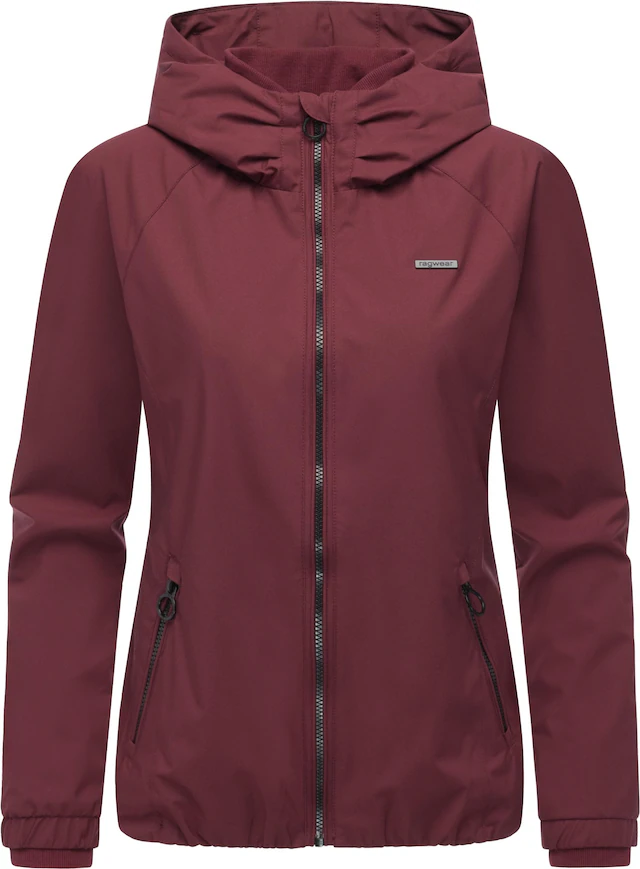 Ragwear Funktionsjacke »Dizzie B YOUMODO« mit Kapuze Wasserdichte und atmungsaktive Übergangsjacke