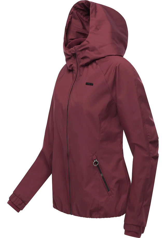 Ragwear Funktionsjacke »Dizzie B YOUMODO« mit Kapuze Wasserdichte und atmungsaktive Übergangsjacke