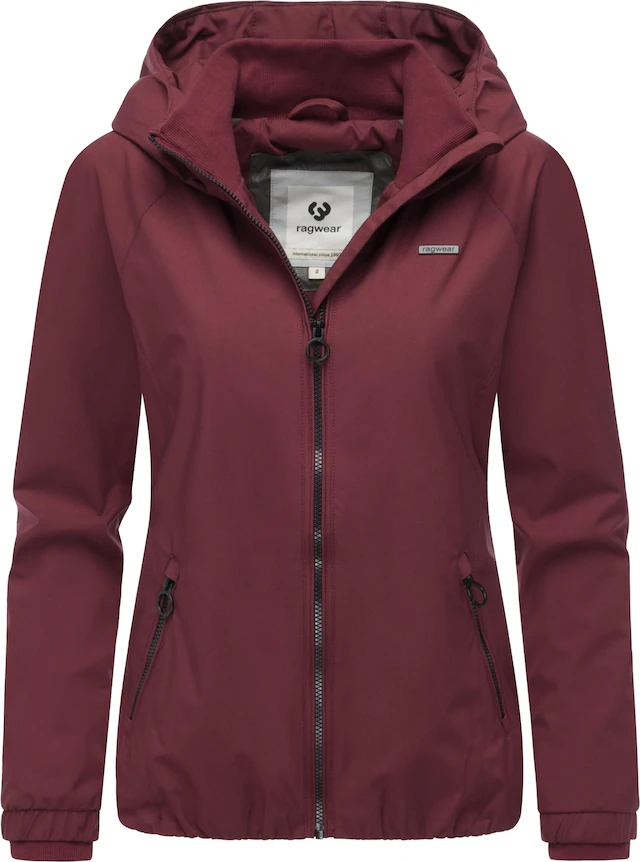 Ragwear Funktionsjacke »Dizzie B YOUMODO« mit Kapuze Wasserdichte und atmungsaktive Übergangsjacke