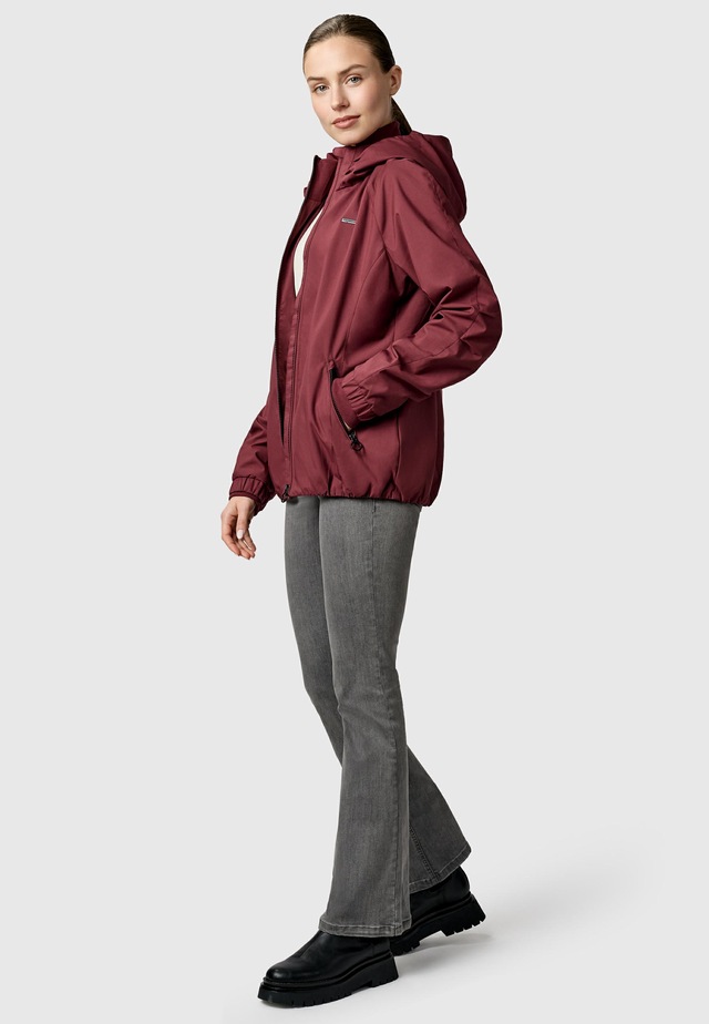 Ragwear Funktionsjacke »Dizzie B YOUMODO« mit Kapuze Wasserdichte und atmungsaktive Übergangsjacke