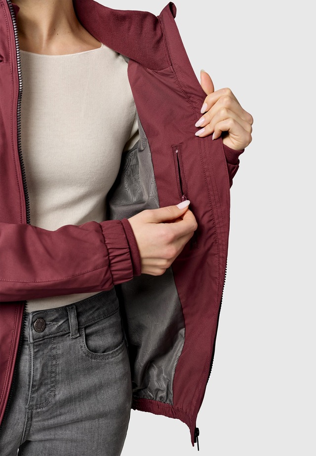 Ragwear Funktionsjacke »Dizzie B YOUMODO« mit Kapuze Wasserdichte und atmungsaktive Übergangsjacke