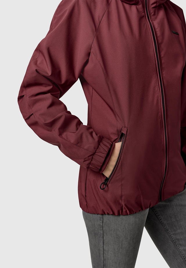Ragwear Funktionsjacke »Dizzie B YOUMODO« mit Kapuze Wasserdichte und atmungsaktive Übergangsjacke