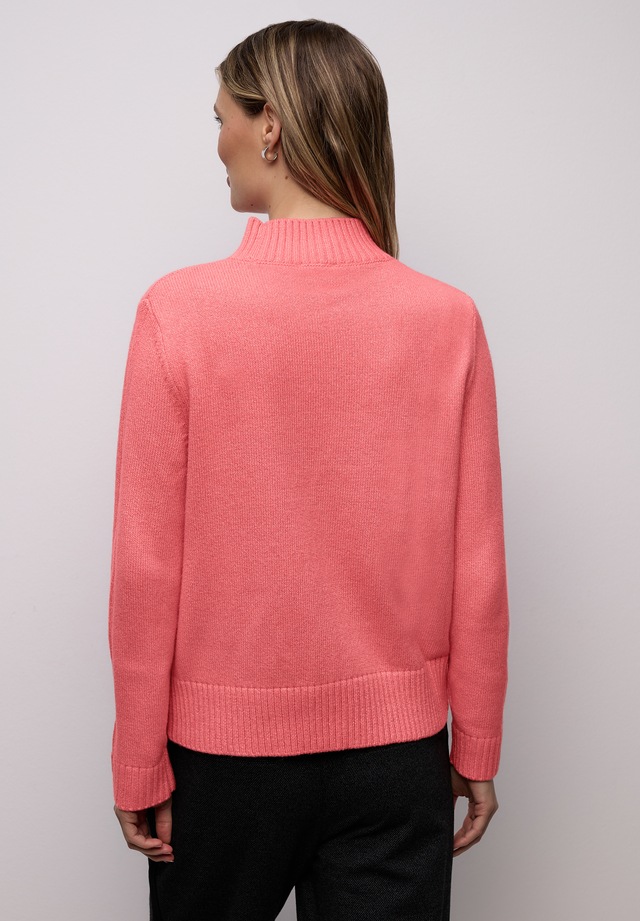 STREET ONE Strickpullover mit Rippstrick