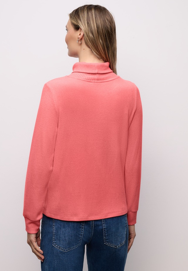 STREET ONE Langarmshirt mit Stehkragen