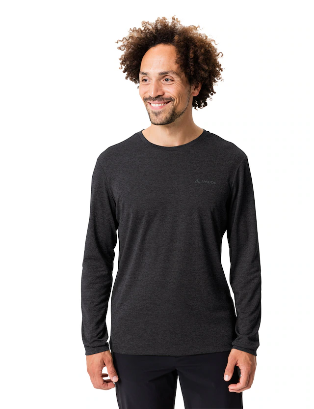 VAUDE Longsleeve »Men's Essential LS T-Shirt« sportlicher Stil, Rundhalsausschnitt, schnell trocknendes Material
