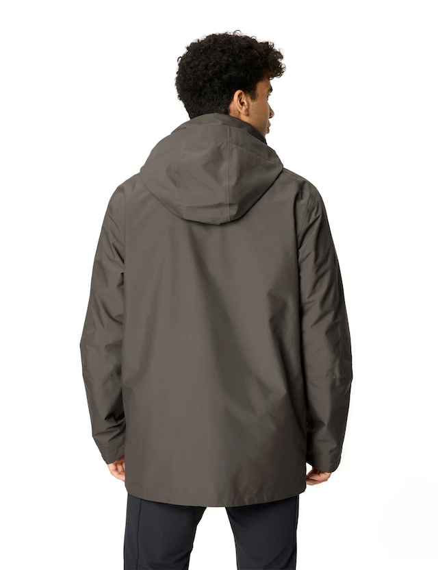 VAUDE 3-in-1-Funktionsparka »MEN'S IDRIS 3IN1 PARKA IV« 2 Stk. tlg. mit regulierbarer Kapuze, mit drei Taschen, Innenjacke aus Fleece