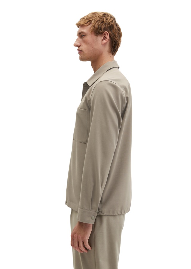Marc O'Polo Hemdjacke »DFB Travel Collection« mit Schurwolle