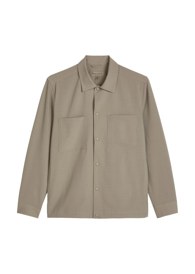 Marc O'Polo Hemdjacke »DFB Travel Collection« mit Schurwolle