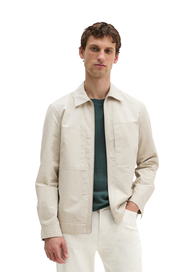 Marc O'Polo Hemdjacke aus Bio-Baumwolle und Leinen