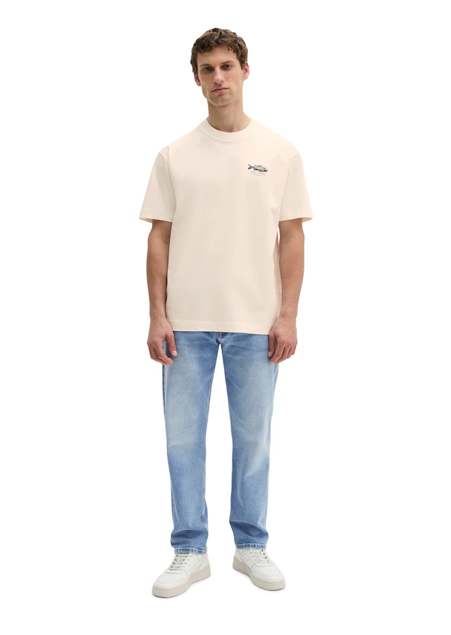 Marc O'Polo T-Shirt loose mit maritimem Rückenprint