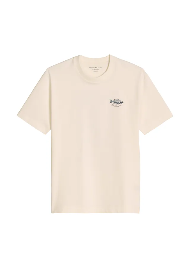 Marc O'Polo T-Shirt loose mit maritimem Rückenprint