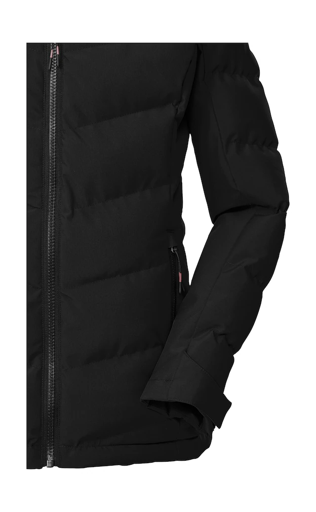 Killtec Steppjacke »KOW 220 GRLS QLTD JCKT« Winddichte, wasserabweisende Kinderjacke mit verstellbaren Bündchen