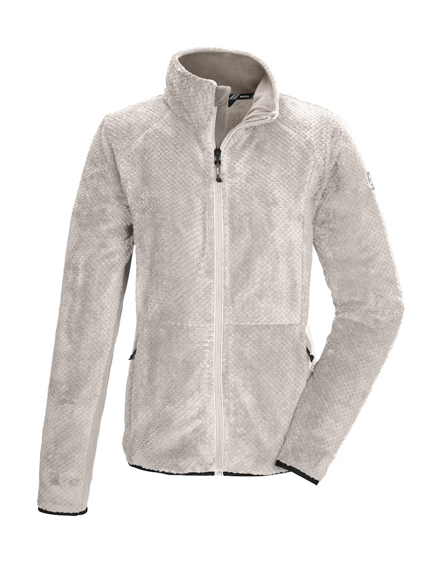 Killtec Fleecejacke »KOW 6 WMN KNTFLC JCKT« Damen Fleecejacke, Comfort-Stretch, Kinnschutz, verschließbare Taschen