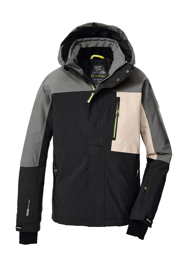 Killtec Skijacke »KSW 200 BYS SKI JCKT« Killtec Kids Skijacke: wasserdicht, atmungsaktiv, reflektierend