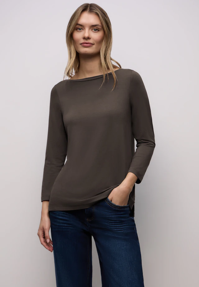 STREET ONE 3/4-Arm-Shirt mit 3/4 Ärmeln