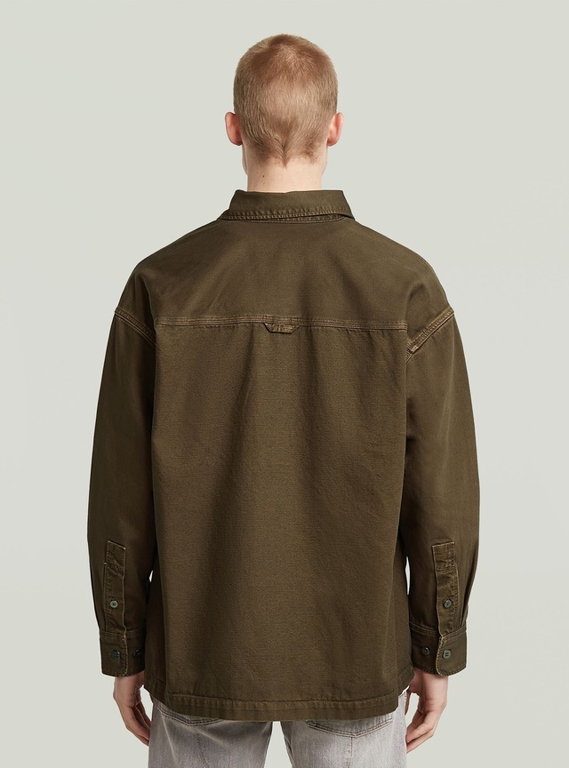 G-STAR Langarmshirt »Boxy Fit Overshirt«