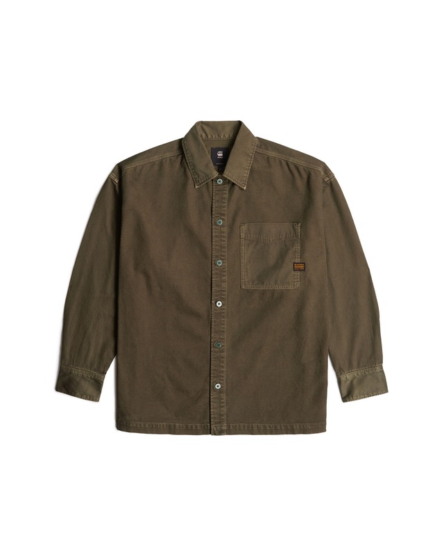 G-STAR Langarmshirt »Boxy Fit Overshirt«