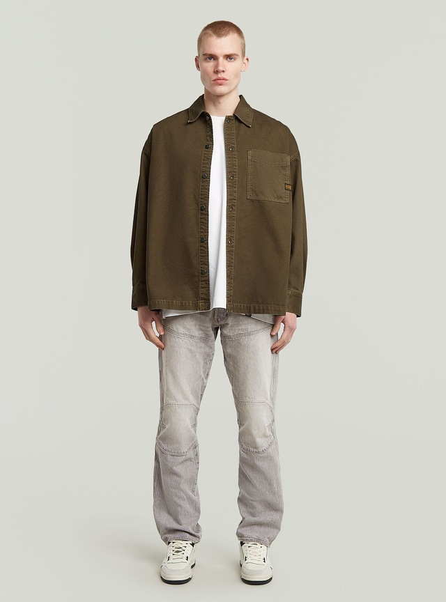 G-STAR Langarmshirt »Boxy Fit Overshirt«