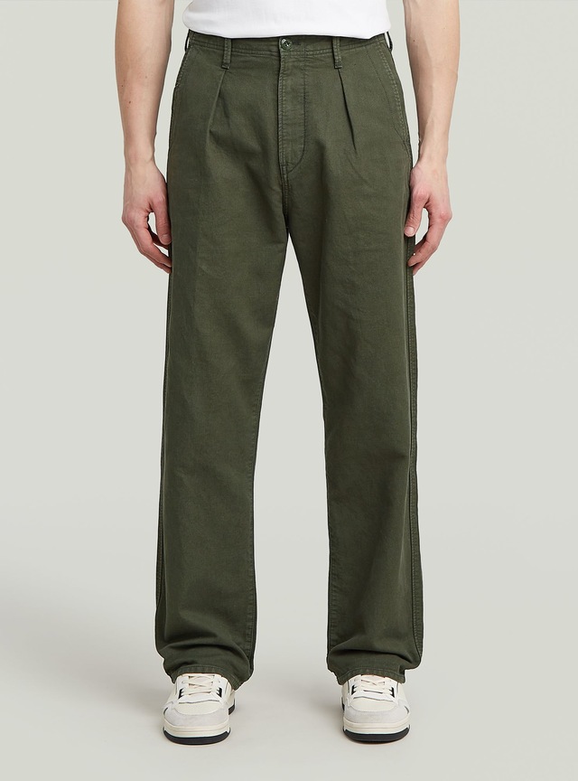 G-STAR Chinohose »Pleated Chino Relaxed«