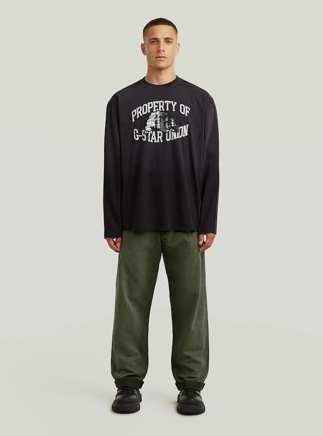 G-STAR Chinohose »Pleated Chino Relaxed«