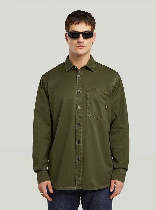 G-STAR Langarmshirt »Regular One Pocket Shirt«