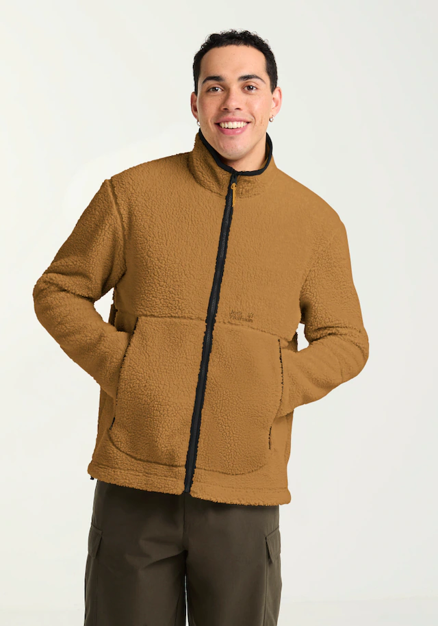 Jack Wolfskin Fleecejacke »STONE LITE JKT M« wind- und wasserabweisend, atmungsaktiv, aus Polyester