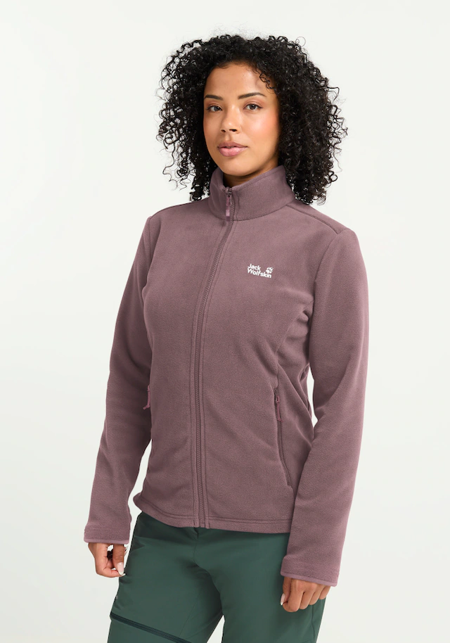Jack Wolfskin Fleecejacke »TAUNUS 200 FZ W« als sportlicher Midlayer, für Wandern und Freizeit, wärmend