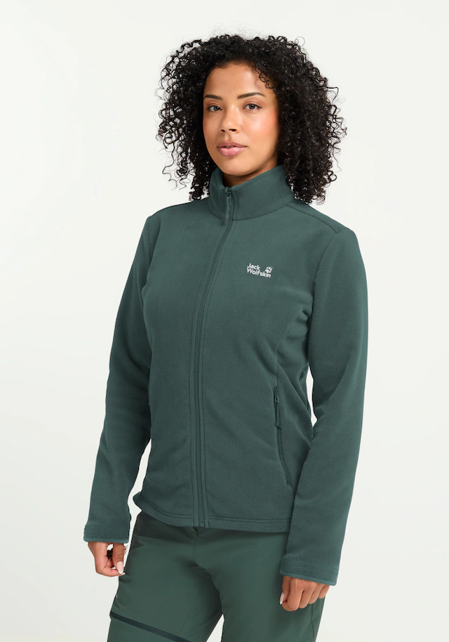 Jack Wolfskin Fleecejacke »TAUNUS 200 FZ W« als sportlicher Midlayer, für Wandern und Freizeit, wärmend