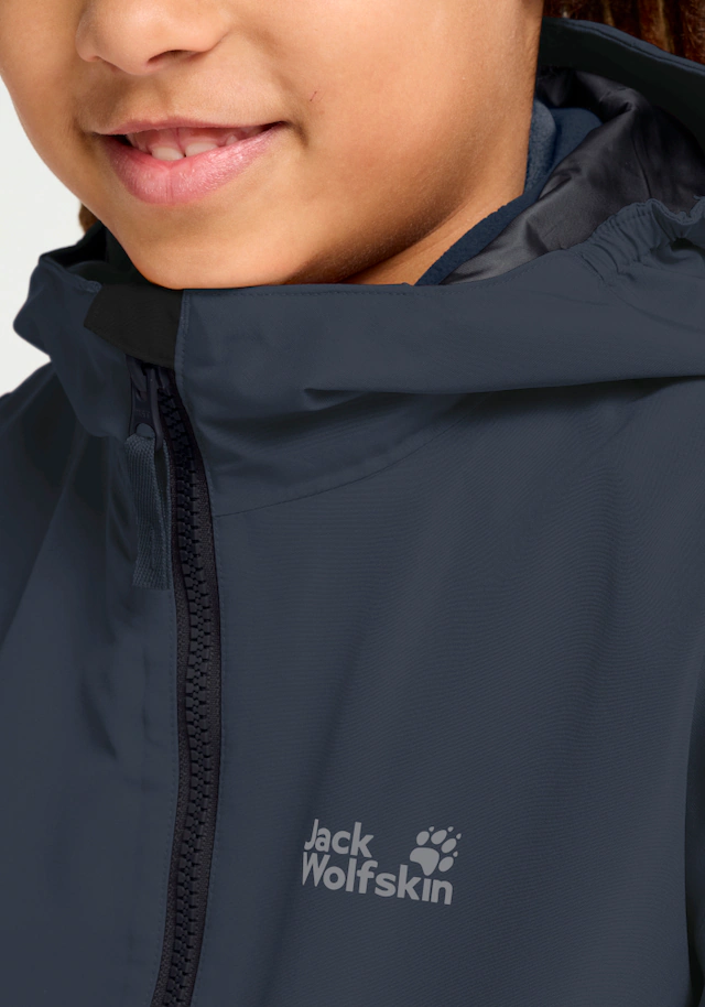 Jack Wolfskin 3-in-1-Funktionsjacke »ICELAND 3IN1 JKT K« Langarm-Design, aus Polyester, in Größen von 104 bis 176