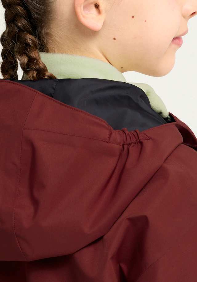 Jack Wolfskin 3-in-1-Funktionsjacke »ICELAND 3IN1 PRINT JKT K« mit Entendaune und Federn, aus Polyester, 3-in-1-Funktionsjacke