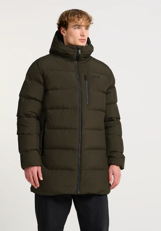 Jack Wolfskin Daunenmantel »COLONIUS COAT M RDS« mit Polyesterfutter, aus Polyester