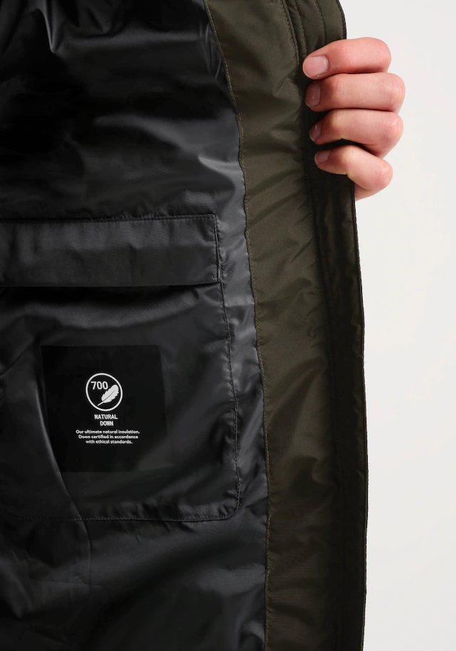 Jack Wolfskin Daunenmantel »COLONIUS COAT M RDS« mit Polyesterfutter, aus Polyester