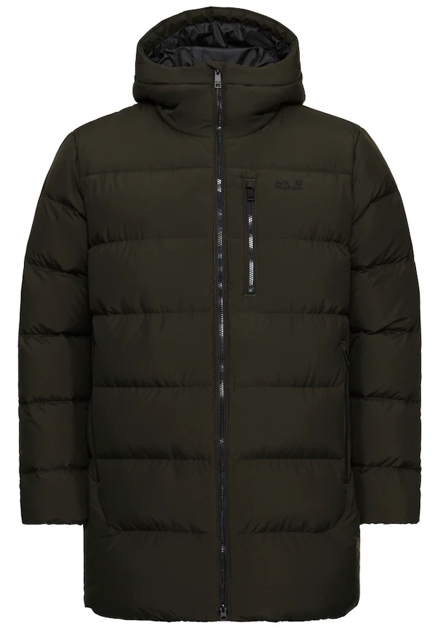 Jack Wolfskin Daunenmantel »COLONIUS COAT M RDS« mit Polyesterfutter, aus Polyester