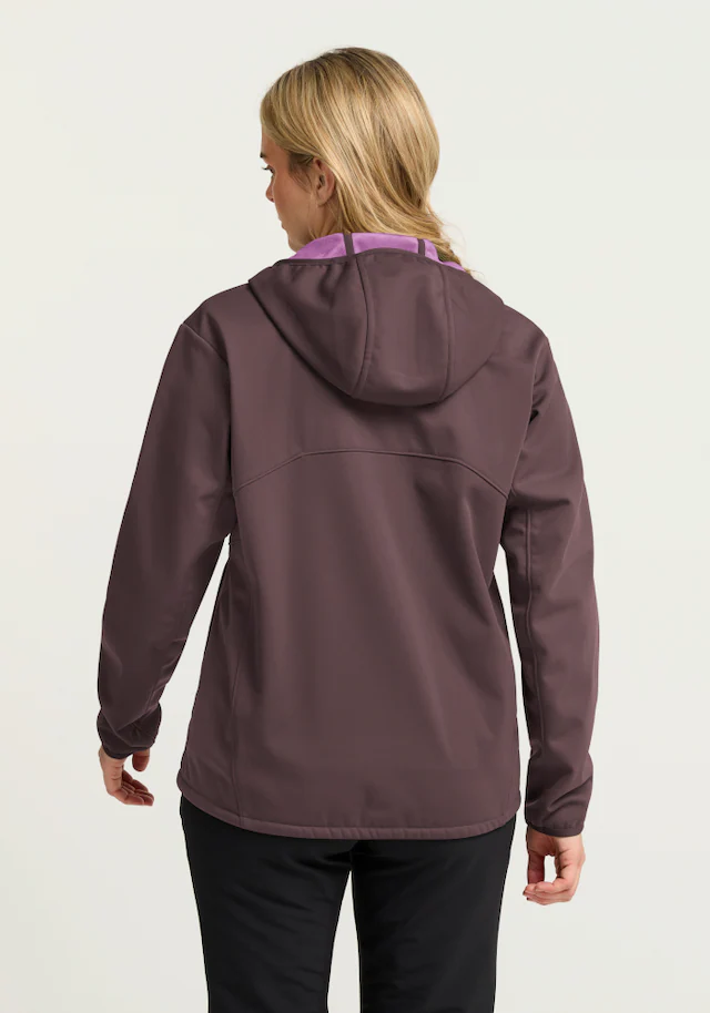 Jack Wolfskin Softshelljacke »WINDHAIN 2 HOODY W« wasserabweisend, windabweisend, wärmeisolierend